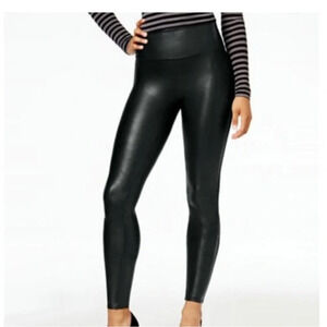 Stella Luce faux leather shine leggings size medium in excellent condition